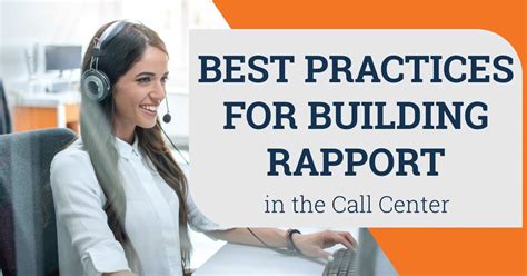 example of rapport in call center