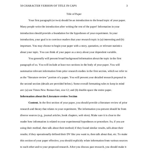 example of research proposal in apa format
