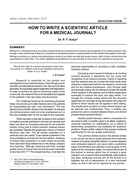 example of scientific article pdf