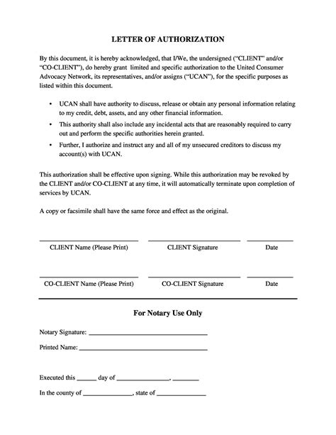 example of signed notarized document