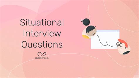 example of situational question in interview