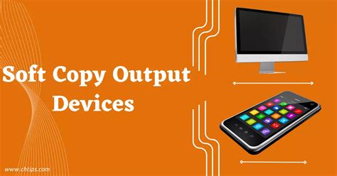 example of soft copy output device