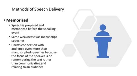 example of speech delivery script