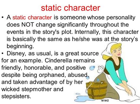 example of static character in literature