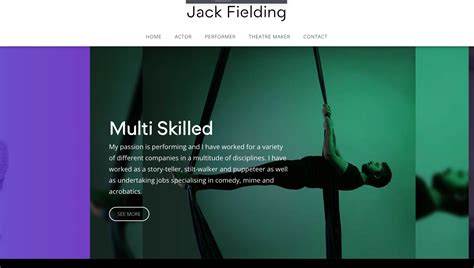 example of static web site