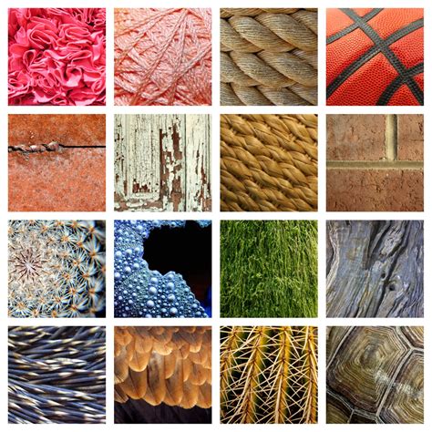 example of texture in visual arts