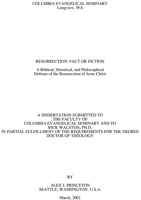 example of title page in research