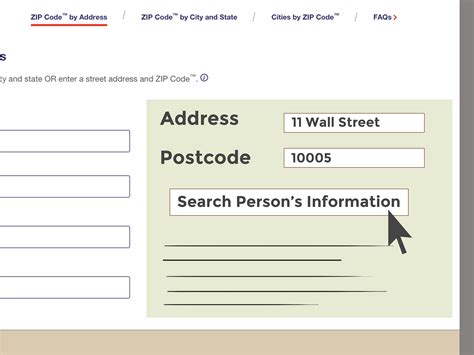 example post code