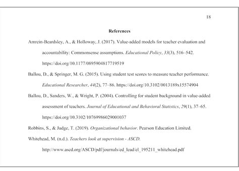 example reference page apa format