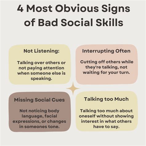 examples of bad interpersonal skills