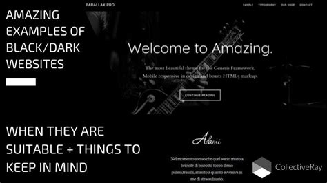 examples of black websites
