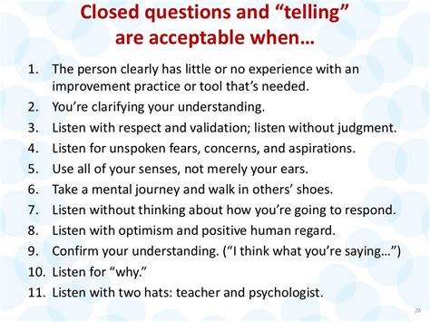 examples of closed questions in therapy