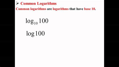 examples of common log