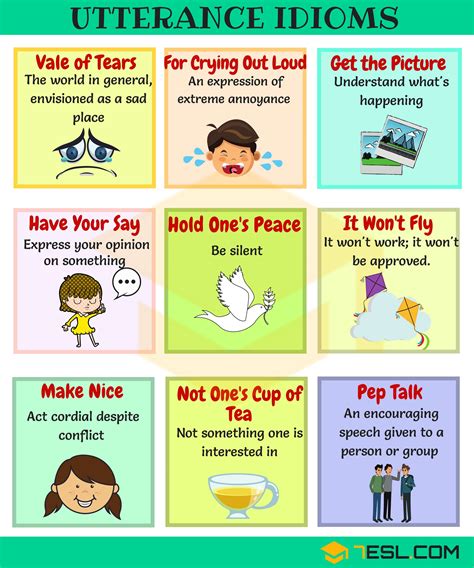 examples of common sayings