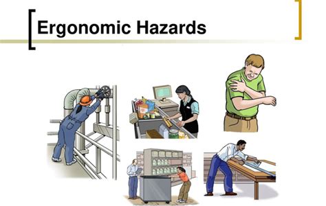 examples of ergonomic hazards in the laboratory