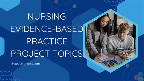 examples of evidence based practice projects in nursing