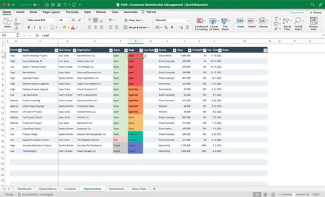 examples of excel spreadsheets for tracking