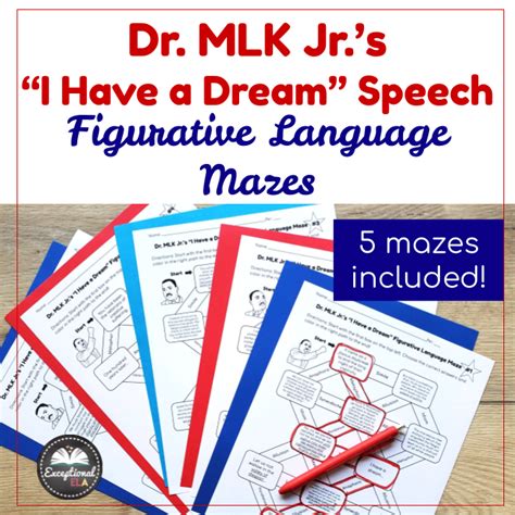 examples of figurative language in mlk i have a dream speech