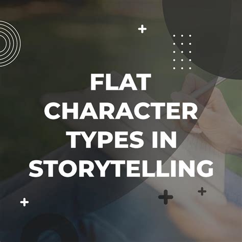 examples of flat characters in books