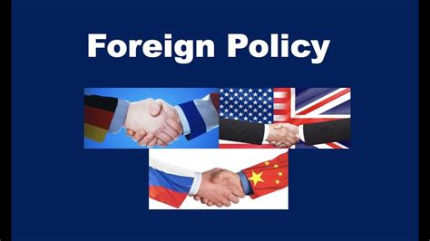 examples of foreign relations