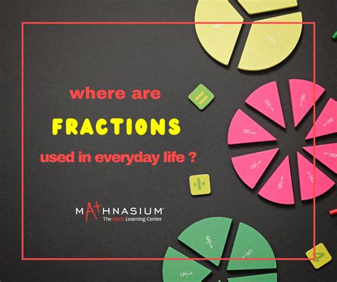 examples of fractions in everyday life