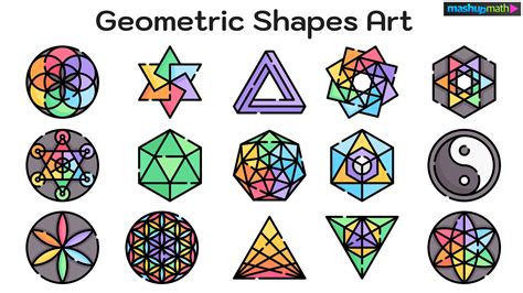 examples of geometric shapes in art