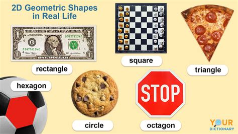 examples of geometric shapes in real life