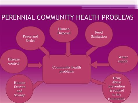 examples of health problems in the community