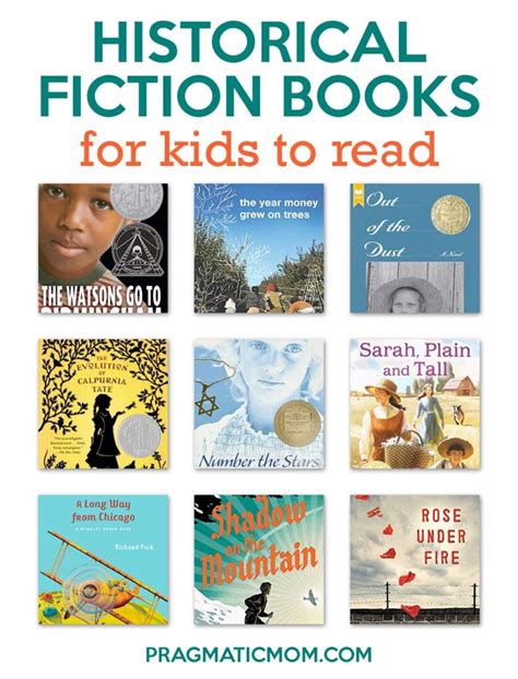 examples of historical fiction books for kids