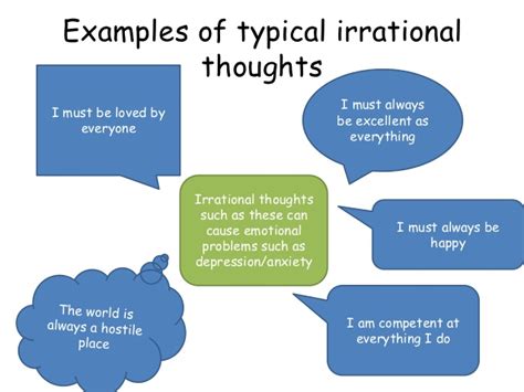 examples of irrational thoughts anxiety