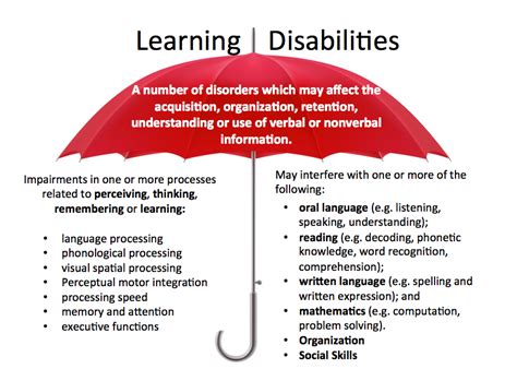 examples of learning issues