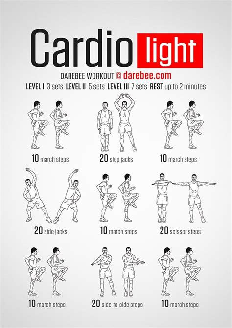 examples of light aerobic exercise