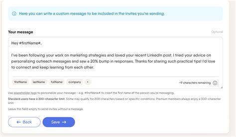 examples of linkedin connection messages