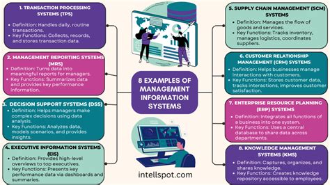 examples of management information systems include quizlet