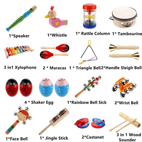 examples of musical instruments for kids