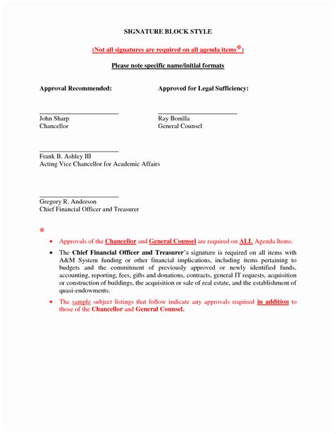 examples of notary signature blocks
