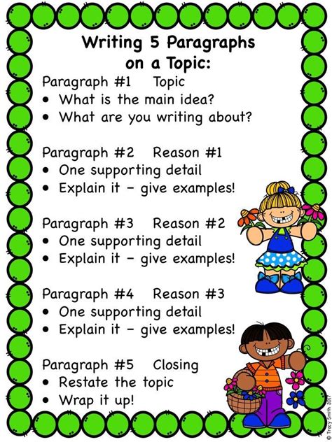 examples of paragraph writing for class 5