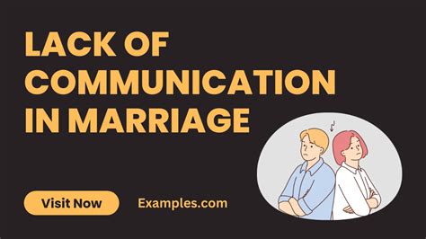examples of poor communication in marriage