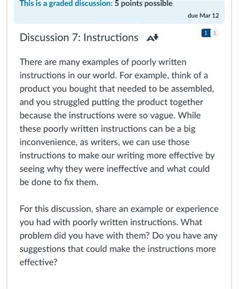 examples of poorly written instructions
