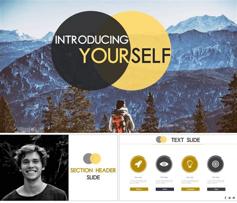 examples of powerpoint presentation about yourself
