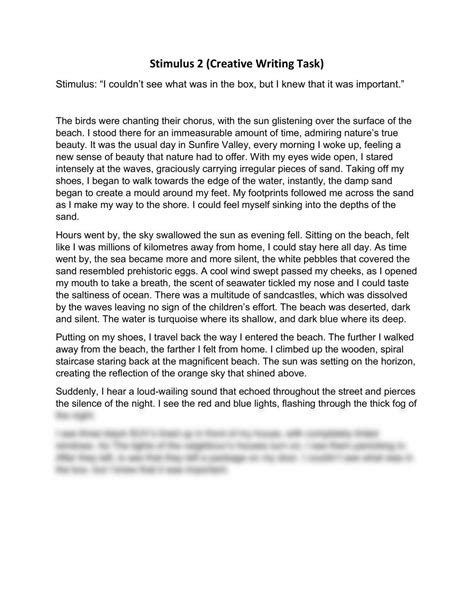 examples of short story writing