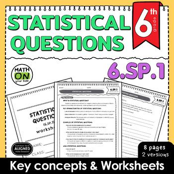 examples of statistical questions 6th grade math