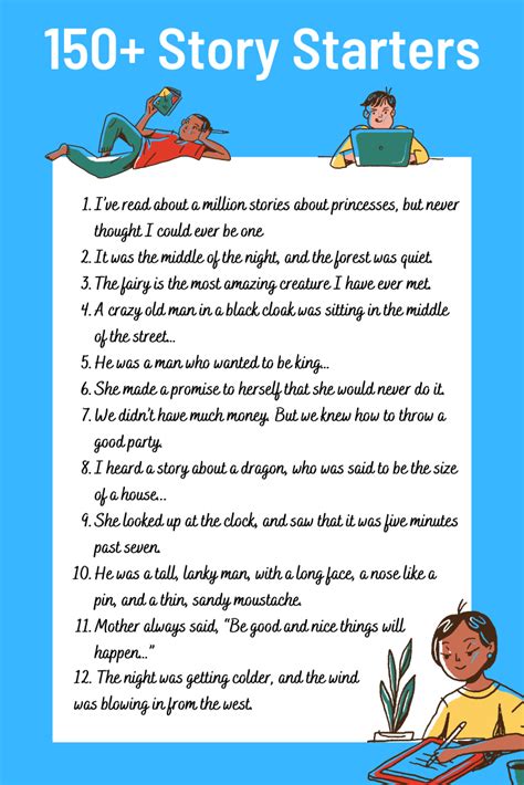 examples of story starters