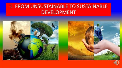 examples of sustainable and unsustainable development