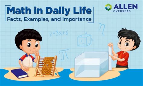 examples of use of mathematics in daily life