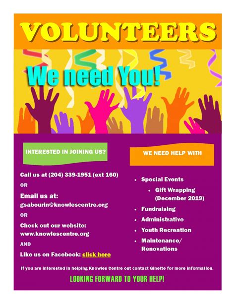 examples of volunteer work in school