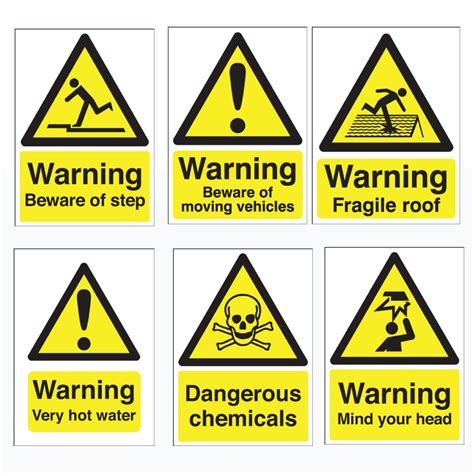 examples of warning sign