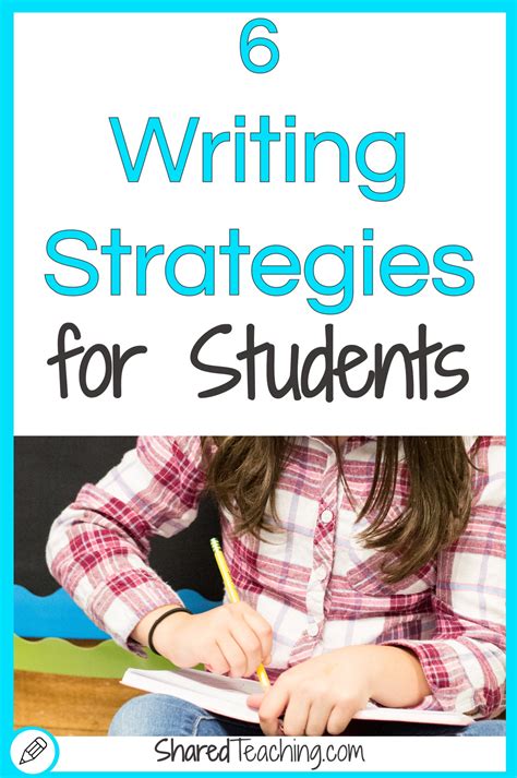 examples of writing strategies for students