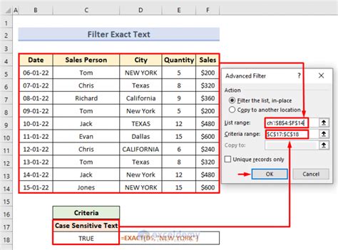 excel advanced filter criteria range not working