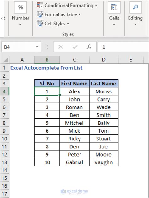 excel autocomplete from list on another sheet